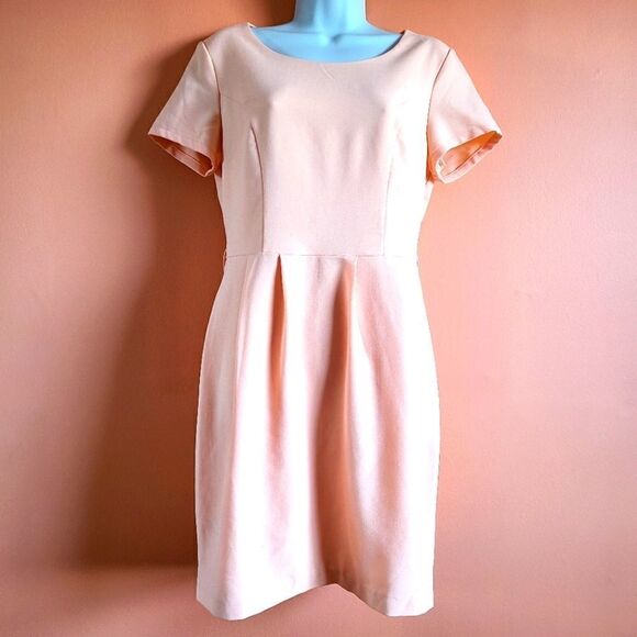 Forever 21 Light Pink Short Sleeve Dress M - Picture 1 of 4